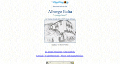 Desktop Screenshot of pensioneitaliacapri.com